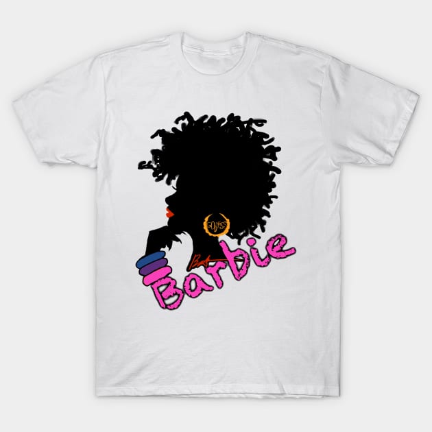 Black Barbie T-Shirt by Timzartwork